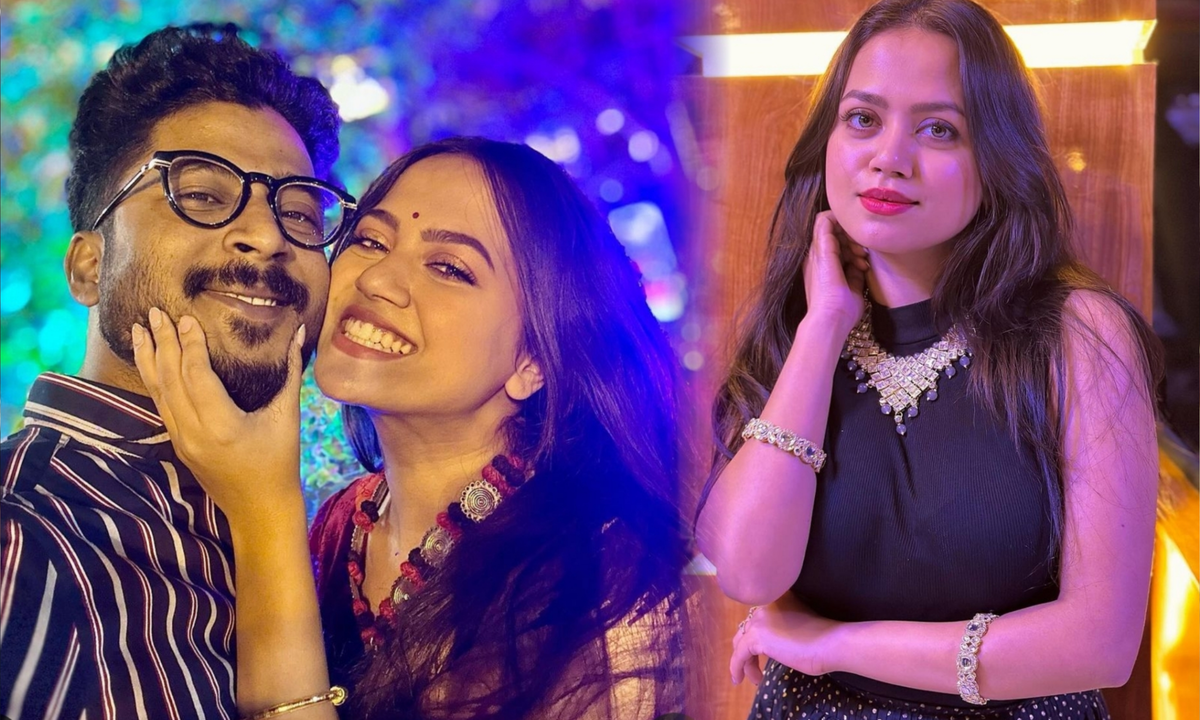 ahona dutta with her boyfriend dipankar