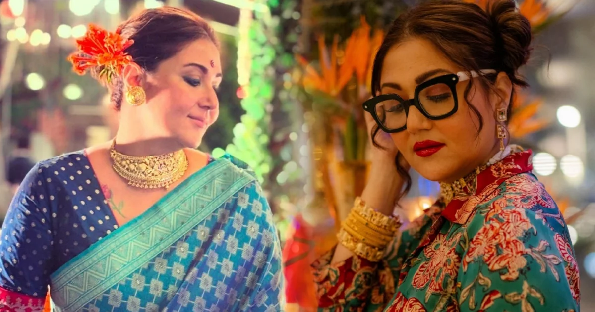 স্বস্তিকা মুখোপাধ্যায়, প্রমোটার বৌদি, শৌর্য দেব, কালীপটকা, অন্বেষা, Swastika Mukherjee, Promoter Boudi, Sourya Dev, Kalipotka, Anwesha