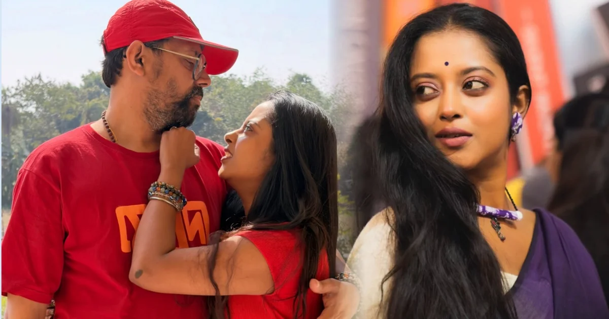Shruti actress, Swarnendu Samaddar, Bengali TV couple, Tollywood news, celebrity love story, social media post, শ্রুতি, স্বর্ণেন্দু সমাদ্দার, টলি জুটি, বাংলা ধারাবাহিক, ভালোবাসার গল্প, সোশ্যাল মিডিয়া