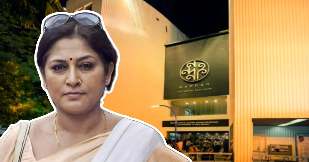 Rupa Ganguly, Tollywood news, Nandan Kolkata, Bengali film industry, Dev actor, Rudranil Ghosh, Tollywood ban culture, Bengali cinema, BJP Bengal, Shuvendu Adhikari, রূপা গঙ্গোপাধ্যায়, টলিউড খবর, নন্দন, বাংলা ফিল্ম ইন্ডাস্ট্রি, দেব, রুদ্রনীল ঘোষ, ব্যান কালচার, বাংলা সিনেমা, শুভেন্দু অধিকারী, বিজেপি বাংলা