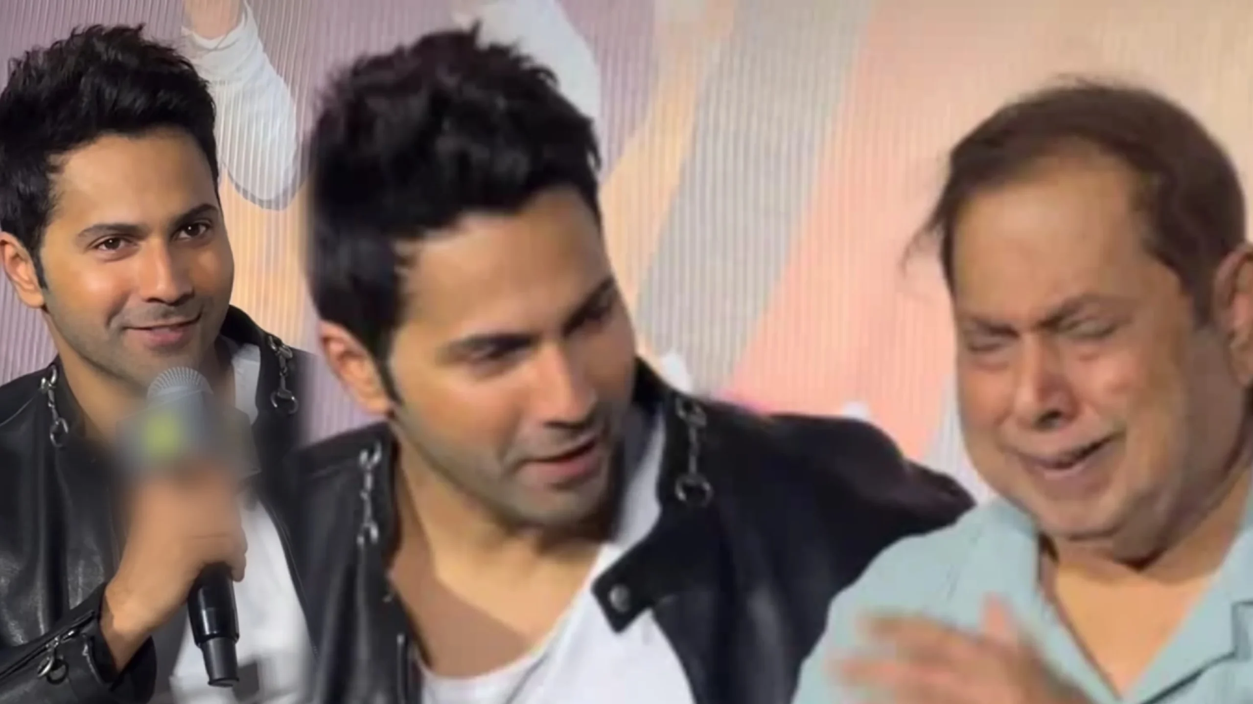 Varun Dhawan, David Dhawan, Hai Jawani To Ishq Hona Hai, Bollywood news, Varun Dhawan viral video, David Dhawan emotional, Bollywood movie trailer, Pooja Hegde, Mrunal Thakur, Mouni Roy, বরুণ ধাওয়ান, ডেভিড ধাওয়ান, হ্যায় জওয়ানি তো ইশক হোনা হ্যায়, বলিউড খবর, ভাইরাল ভিডিও, ট্রেলার লঞ্চ, পূজা হেগড়ে, মৃণাল ঠাকুর, মৌনি রায়, বলিউড সিনেমা