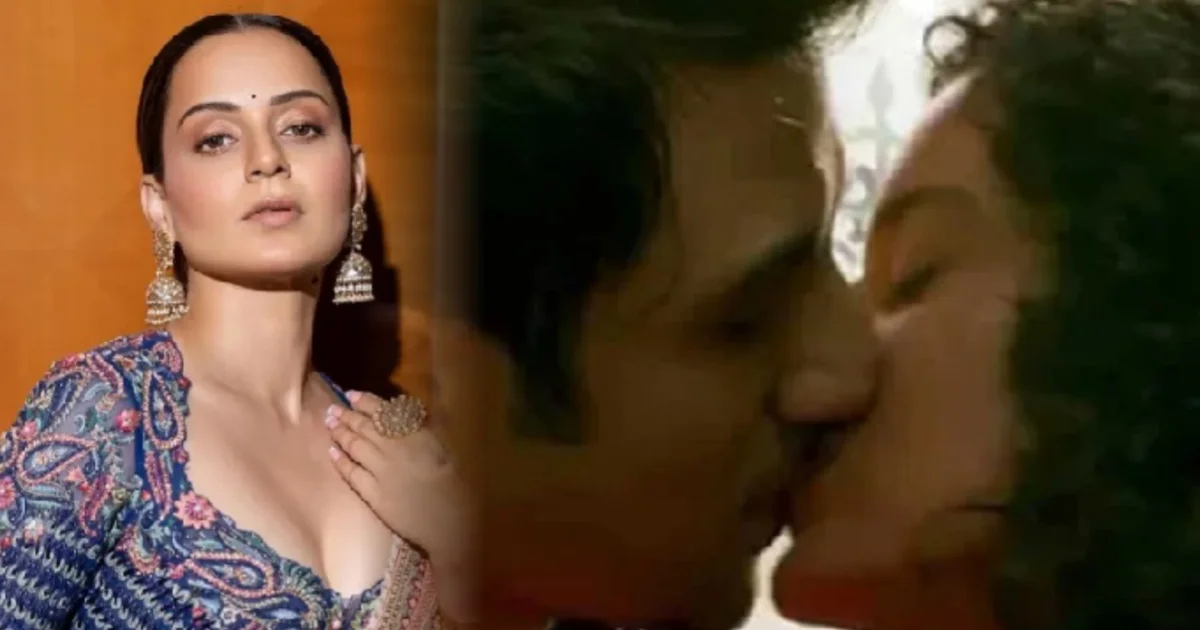 kangana ranaut vir das revolver rani kiss scene controversy